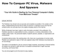 Thumbnail HOW TO CONQUER PC VIRUS Thumbnail HOW TO CONQUER PC VIRUS